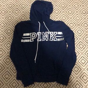 Pink zip up hoodie